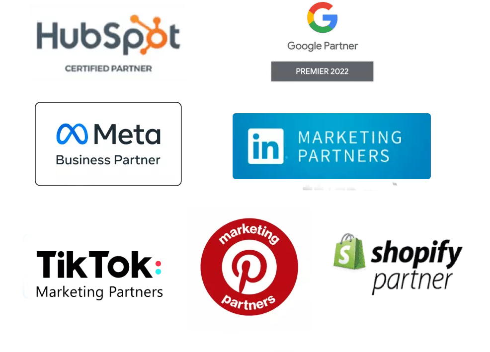 Chili Parters with Google, Meta, IMAA, LinkedIn, Tiktok, Shopify and Pinterest